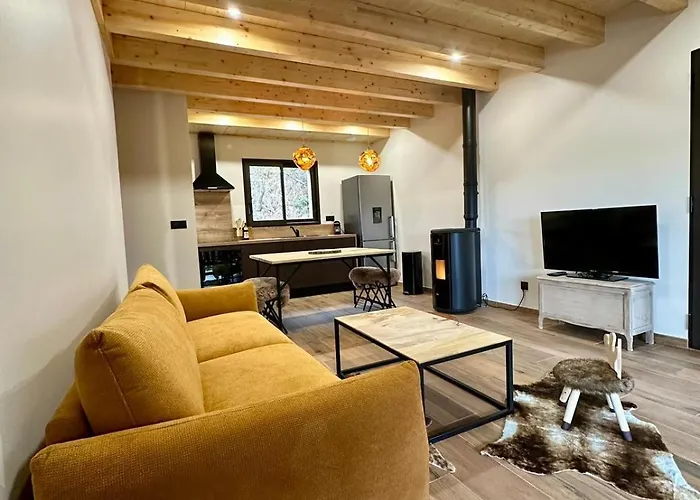Chalet Prestige Aux Angles - Confort Et Elegance